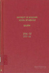 1934-1935, 1935-1936 Bulletin